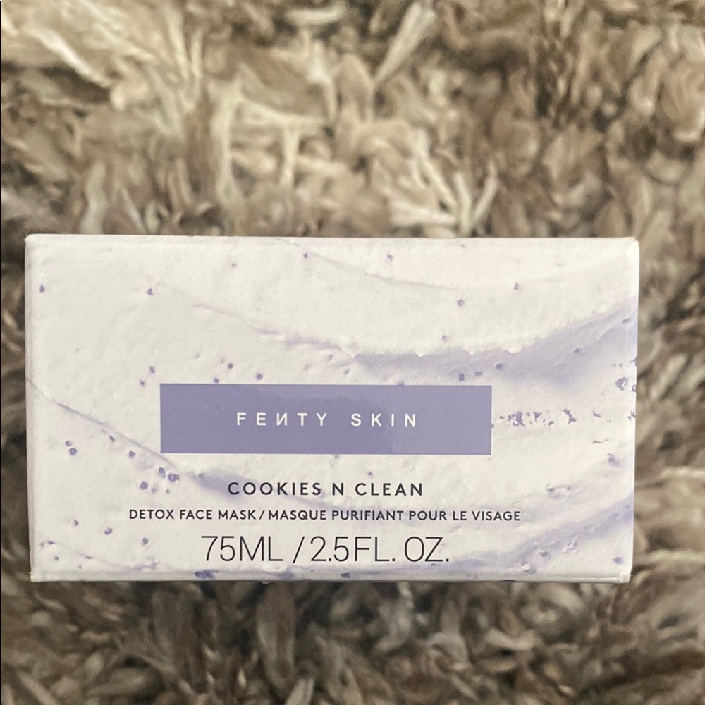 NIB COOKIES N CLEAN WHIPPED CLAY PORE DETOX FACE MASK W SALICYLIC ACID+CHARCOAL